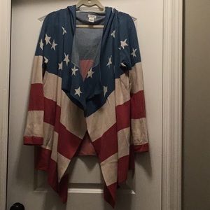 Tasha PolIzzi stars & stripes sweater